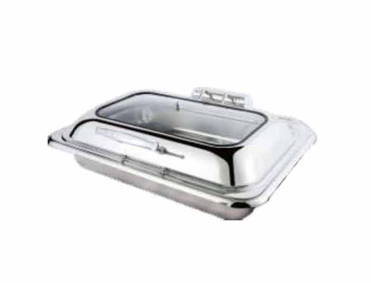 ΜΠΕΝ ΜΑΡΙ GN 1/1 9lt ΟΡΘΟΓΩΝΙΟ SOFT-CLOSE ΜΕ ΓΥΑΛΙΝΟ ΠΑΡΑΘΥΡΟ