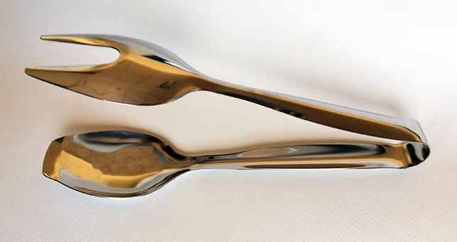 ΛΑΒΙΔΑ ΣΠΑΤΟΥΛΑ ΜΕ ΠΗΡΟΥΝΑ ΙΝΟΧ 24 cm (1mm)