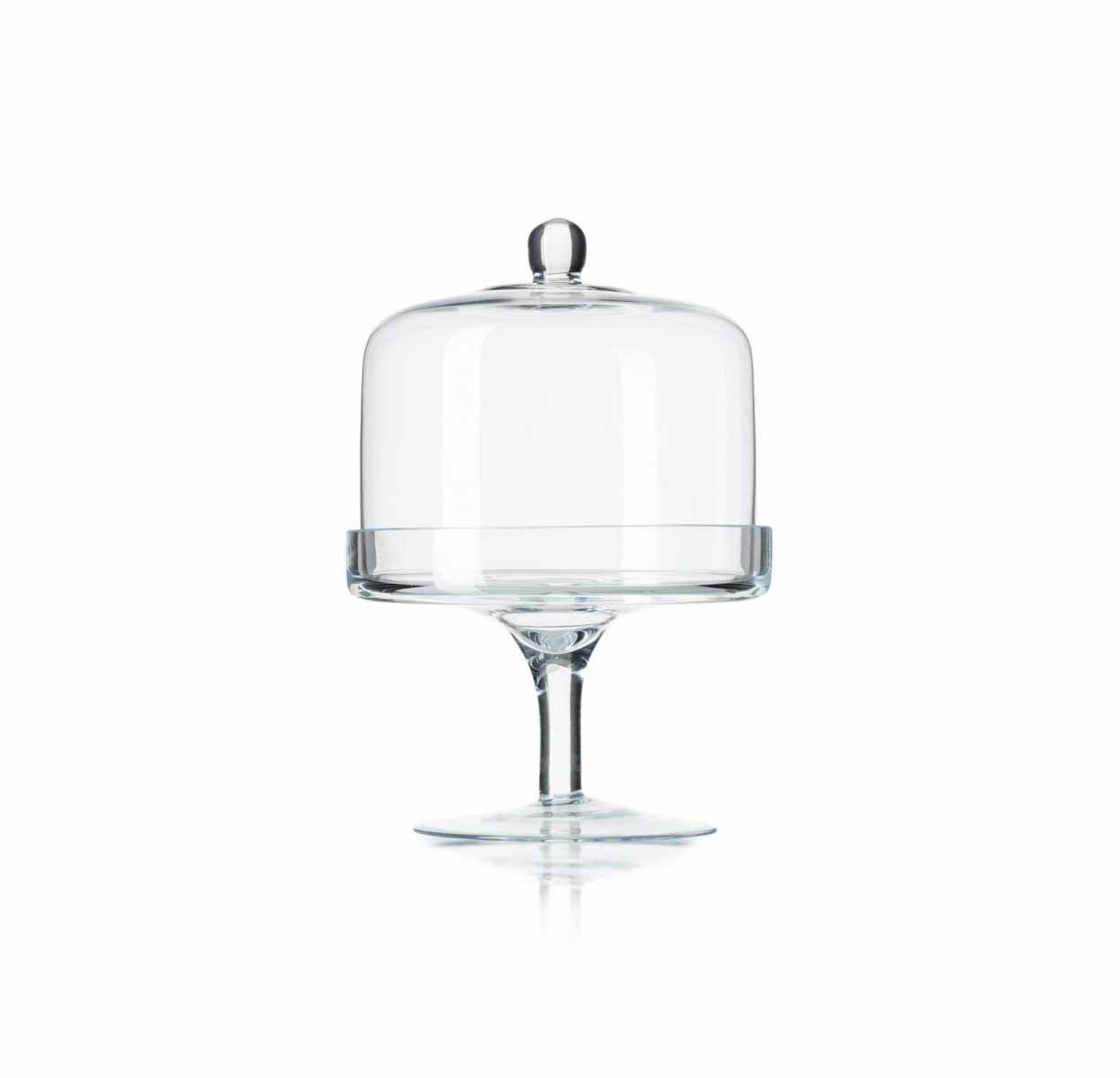 ΤΟΥΡΤΙΕΡΑ ΓΥΑΛΙΝΗ ΜΕ ΠΟΔΙ