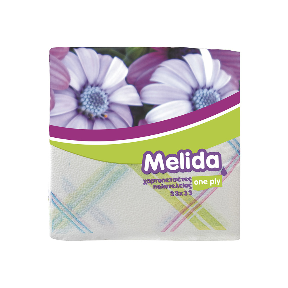 ΧΑΡΤΟΠΕΤΣΕΤΑ MELIDA ΣΧΕΔΙΟ 33x33cm 60 φύλλα